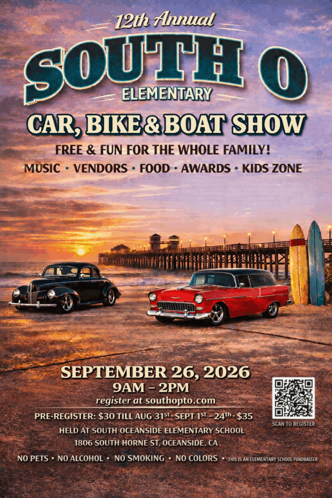 South O Elementary Show at Sunset